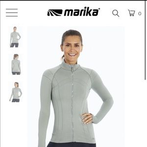 Seamless workout jacket